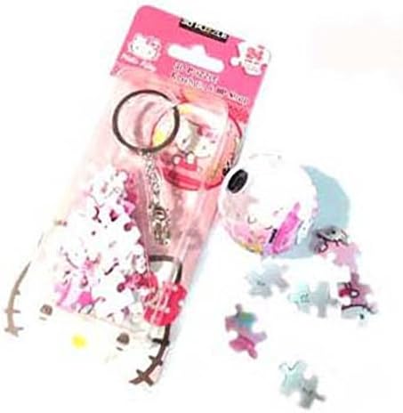 HELLOKITTY 3D Puzzle Ball Key Chain