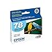 Epson T078520 OEM Ink - (78) Stylus Photo R260/R280/R380/RX580/RX595/RX680 Artisan 50 Claria Hi-Definition Light Cyan Ink (525 Yield) OEM