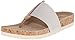 Skechers Cali Women's Granola Shimmer Chic Flip Flop, Natural, 7 M US