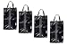 Juvale 4-Pack Portable Shoe Tote Bags for Travel and Storage, One Size, 15.5 Inches