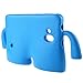ABLEGRID® Protective Rubberise EVA Foam Childproof Shockproof Cover Case Durable Light Weight Cute Cartoon Kids Case for Samsung Galaxy Tablet 2 /3 /3 Lite / 4 / Q (7 inch version) (Blue)