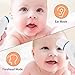 Caroune Ear and Forehead Thermometer, Medical Digital Infrared Temporal Thermometer for Fever, Instant Accurate Reading for Baby Kids and Adults, Blue