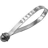 500 Pcs 8”Metal Truck Trailer Seals, Metal Container Seals, Metal Round Head Security Seals,Tamper Evident Seal, Numbered Sequentially Seals