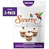 Swerve Ultimate Sugar Replacement Sweetener, Confectioners Sugar Substitute, Zero Calorie, Keto Friendly, Zero Sugar, Non-Gly