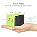 International Power Adapter, Universal Travel Adapter with 4 USB, Travel Plug Adapter for US, EU, UK, AU 150+ Countries, All in One European Adapter for iPhone, Android, All USB Devices