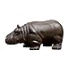 JKCOM Chinese Zisha Tea Pet Water Tea Tray Pet Accessories Handmade Purple Clay Tea Pet for Kungfu Tea Tray A Perfect Gigt for Tea Lovers (Hippo)