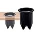 Salon Appliance Holder Insert Blow Dryer Part Curling Tool Metal Black Flat Iron
