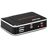 HDMI Game Capture Card HD Video Capture 1080P HDMI Video Recorder Compatible with Xbox One/ PS4/ Wii U /Nintendo Switch etc. Support Mic in