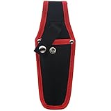KEMAIER Pruner Holster - Canvas Sheath Clipper Sheath Pruner Pouch (Red)