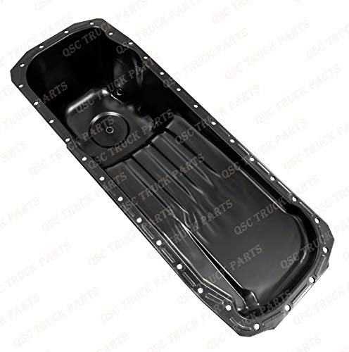 QSC Steel Oil Pan Front Sump For Freightliner International Peterbilt Volvo
