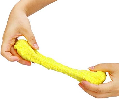 HLHN Assorted Colors 100ml Snow Mud Fluffy Floam Slime Scented Stress Relief Malleable Polymer Soft Clay Blocks Plasticine Stress Relief Toys for Kids Adults (G)