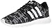 adidas NEO Women's Cloudfoam Qt Racer w Running Shoe, Black/White/Black, 9 M US