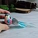 lwingflyer 12pcs Artificial Simulation Foam Bird Feather Magpie with Claw Ornaments DIY Craft for Wedding Decoration Home Garden Party Accessories