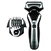 Panasonic ES-RT47-S Arc3 Electric Razor, Men's 3-Blade Cordless, Comb Trimming Attachment Included, Wet Dry Operation