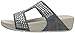 FitFlop Women's Glitzie Slide Sandal, Wild Dove, 7 M US