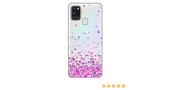 Capa Personalizada Samsung Galaxy A21S A207 - Corações - TP167 |  Amazon.com.br