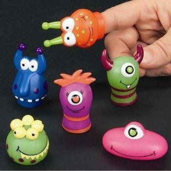 Monster Finger Puppets - 24 per unit