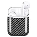 MONOCARBON Genuine Carbon Fiber Case Compatible for AirPods 1 & 2 [Only for Charging Cases] Ultra Slim Apple Wireless Headset Headphone Case Box Wireless Bluetooth Earphone Protector primary