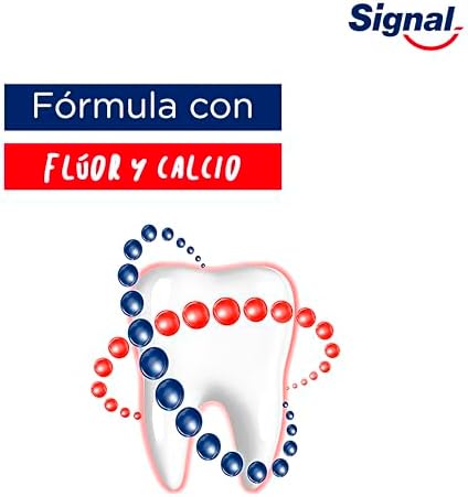 Signal Anticaries Protection Pasta dentífrica com flúor e cálcio, 100 ml, A embalagem pode variar
