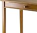 Winsome Wood Studio Home Office, Honey