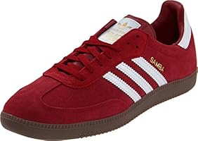 adidas Men's Samba Cardinal (11.5, Cardinal Red/Clear Grey