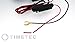 Timetec Hard Wiring 12V Power Cord Kit for Roadhawk Car Vehicle Dash Cam Blackbox DVR (Hard Wiring Kit)