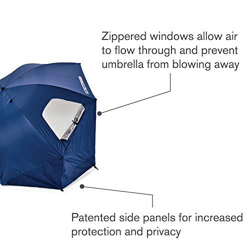 SportBrella Premiere XL UPF 50+ Umbrella Shelter for Sun and Rain