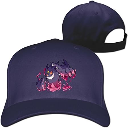Jirushi Fashion Gengar Art Baseball Cap One Size Navy