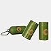BABY PAW Pet Poop Bags 320 Counts 16 Rolls Dog Waste Bags Doggie Bags with Free Dispenser