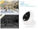 Mini IP Camera, Night Vision 720P HD Home WiFi Wireless Security Surveillance Camera System with Motion Email Alert/Remote Monitoring (White)