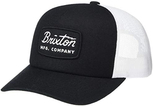 Brixton Linwood Snapback, Adjustable Baseball Cap for Men, Black