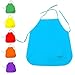 Dazzling Toys Cute Kids Apron – Simple & Small Unisex Aprons For Cooking, Painting, Baking, Gardening & Cleaning Activities (24)