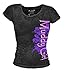Muddy Girl Burn Out Black Short Sleeve