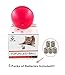YOFUN Interactive Cat Toy 360 Degree Self Rotating Ball Automatic Light Toy for Pet, Batteries Included, Plus Extra Batteries, Pink