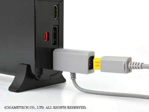 Amazon Com Gametech Wiiu Gamepad Charge Cable Without Power Ac Adapter And Usb Port Video Games
