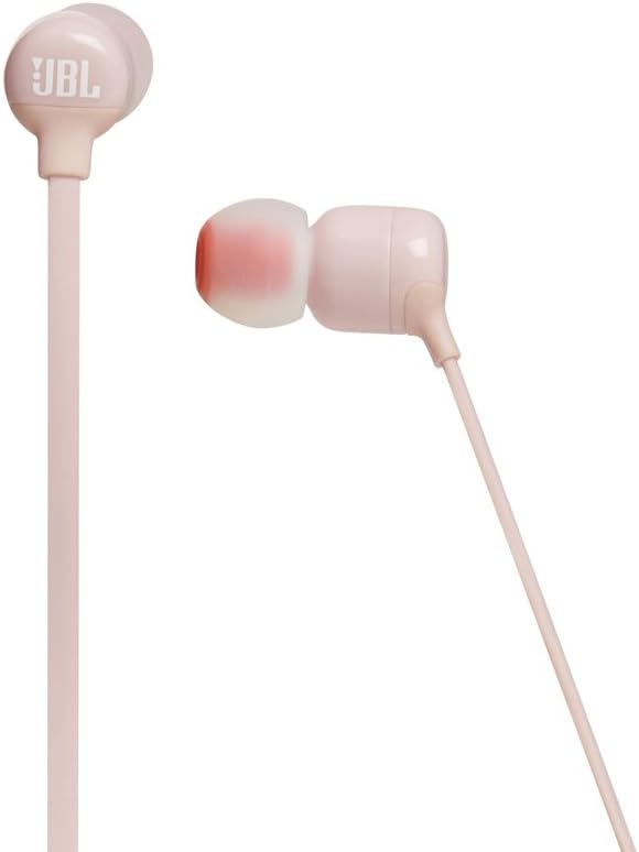 JBL T110BT Wireless in-Ear Headphones with Three-Button Remote and Microphone (Pink) - Image 4