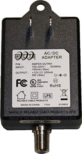 PCT MA2-8PN MA28P 8-Port Cable TV OTA CATV Antenna RF Amplifier with Passive Return Path and Slimline Power Supply