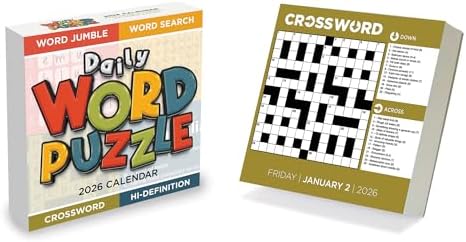 Brainpower Puzzles Page-A-Day® Calendar 2025: A Year of Games to