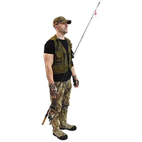 image for DecoyPro Lightweight Fingerless Hunting Gloves for Men Camo - Fingerle