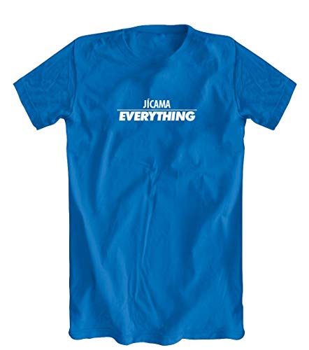 JÃ­cama Over Everything T-Shirt, Blue, XX-Large