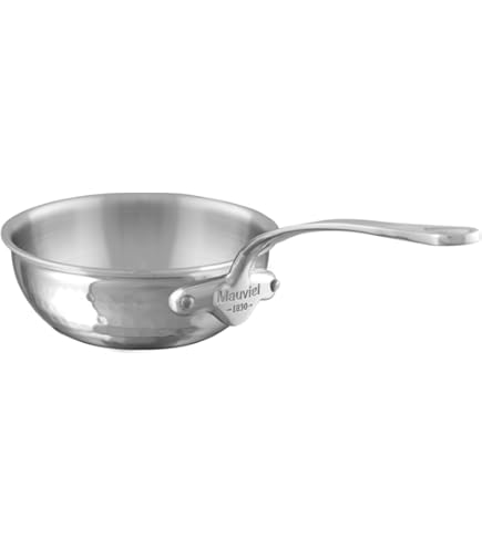 Amazon.com: Mauviel M'Elite 5-Ply Hammered Polished Stainless