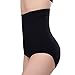 Shymay Women's Shapewear Hi-waist Full Brief Firm Control Tummy Slimming, Black, Tag size L/XL1=US size X-Large