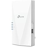 TP-Link AX1800 WiFi Extender Internet Booster (RE600X) - WiFi 6 Range Extender Covers up to 1500 sq.ft and 30 Devices, Dual B