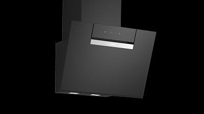 Bosch Series 4 Wall-Mounted Cooker Hood 60 cm Glass Black