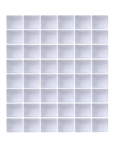 Meeden empty half pans for watercolor paints, 48 pcs tr…