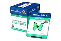 Hammermill Paper, Laser Print Poly Wrap, 24lb, 8.5 x 11, Letter, 98 Bright, 2500 sheets / 5 ream Case, (104640C) Made In The USA
