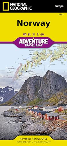 Norway Map (National Geographic Adventure Map, 3331)