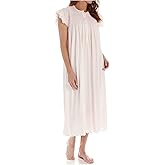 P-Jamas Women's Daisy Daisy Smocked Cap Sleeve Nightgown