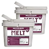 Snow Joe Beet It Snow and Ice Melter w CMA & Beet Extract 25 Lbs Bucket (2 Pack)