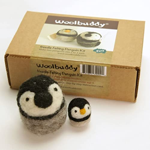 Woolbuddy Sea Animal Needle Felting Kit, Felt Animal Kit, Felting Kits
